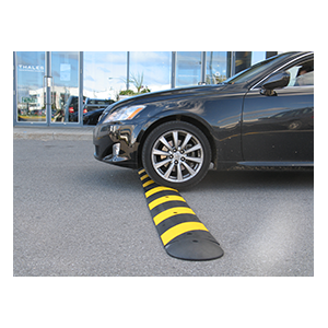 buy rubber speed bumps houston road humps car stops rubber parking lot curbs houston