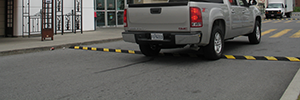 Rubber Speed Bumps Houston Parking Signs Plastic Bollard Covers